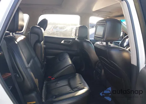 2013 Nissan Pathfinder Platinum from USA, damaged, VIN 5N1AR2MM4DC660884